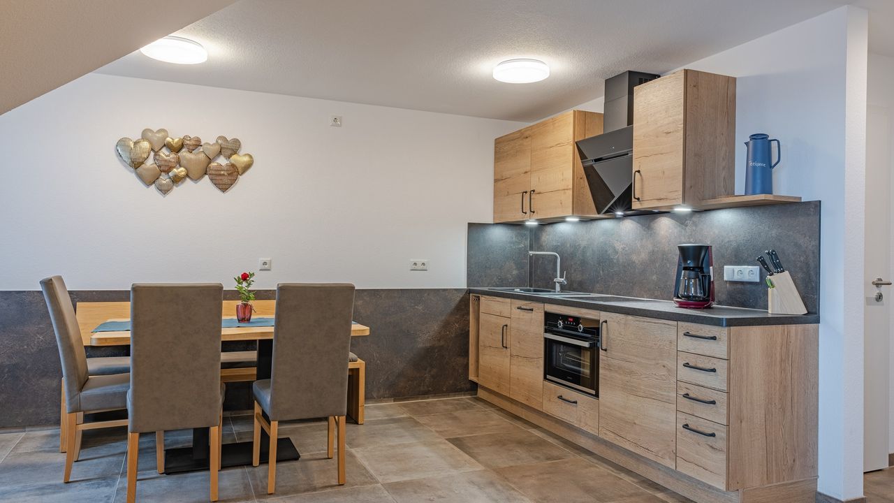 Ferienwohnung Sternenhimmel Küche Ferienwohnung Sternenhimmel Küche